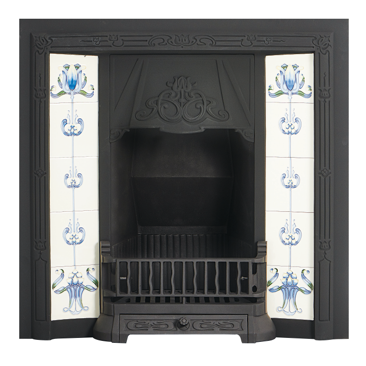 Heybridge tiled black insert